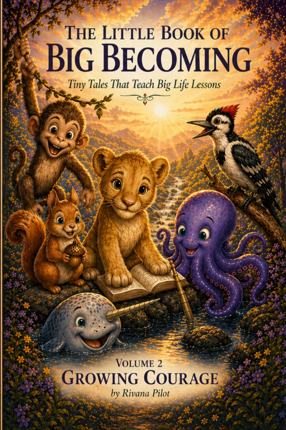 The Little Book of Big Becoming Volume 2 - Growing Courage: Tiny Tales That Teach Big Life Lessons
