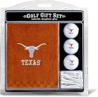 Team Golf NCAA Gift Set Embroidered Golf Towel, 3 Golf Balls, and 14 Gol...