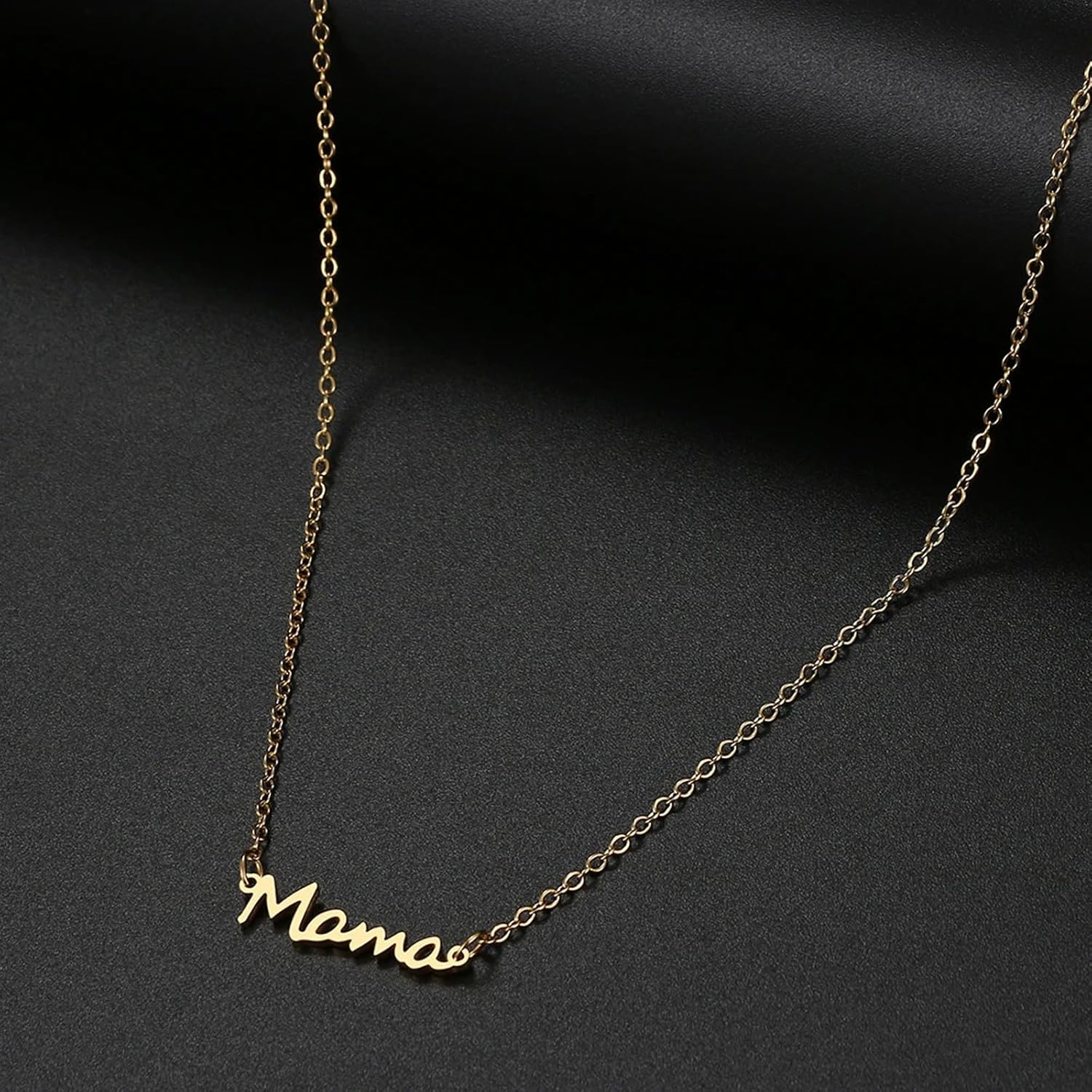 Mama Necklace Chain Mom Necklace for Women, Dainty Mother Necklace Pendant Necklace Gift Jewelry for Women Wife New Mom Grandma Birthday Party Anniversary - Image 6