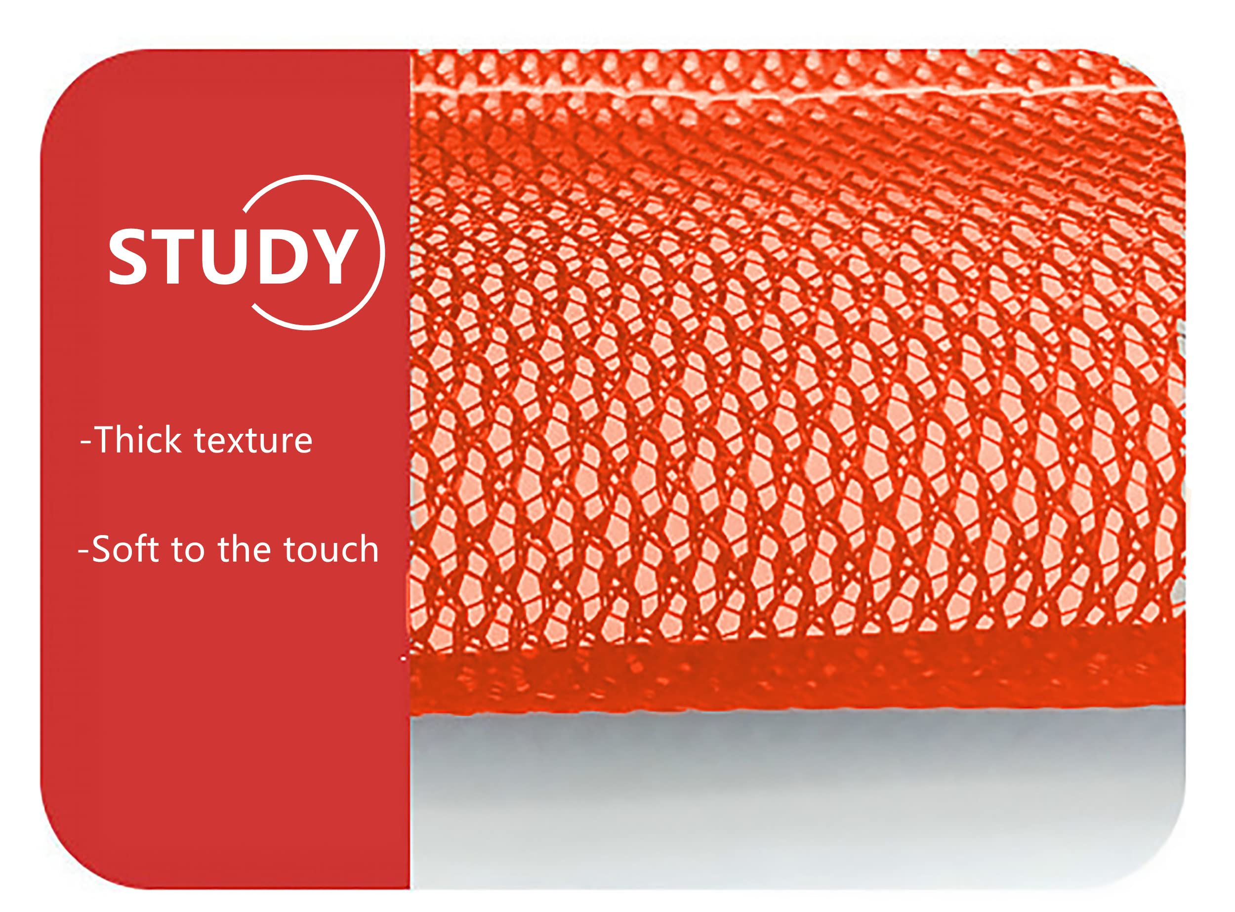 Alidamo Safety Vest with Reflective Strips High Visibility Hunting Jogging Cycling Breathable Mesh Lightweight Adjustable for S-XXL Orange Red 5 pcs