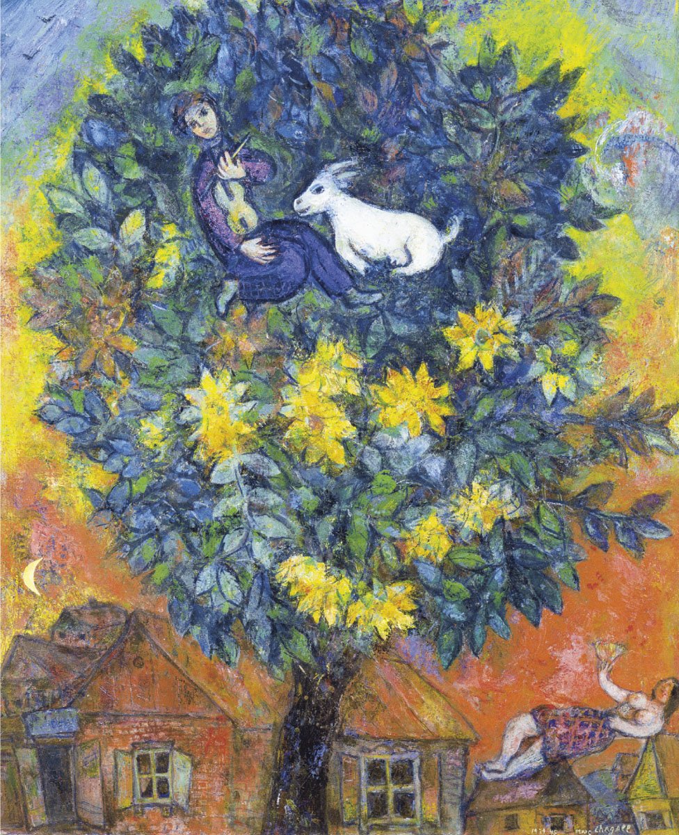 Amazon.com: Picture Peddler Autumn in The Village Marc Chagall