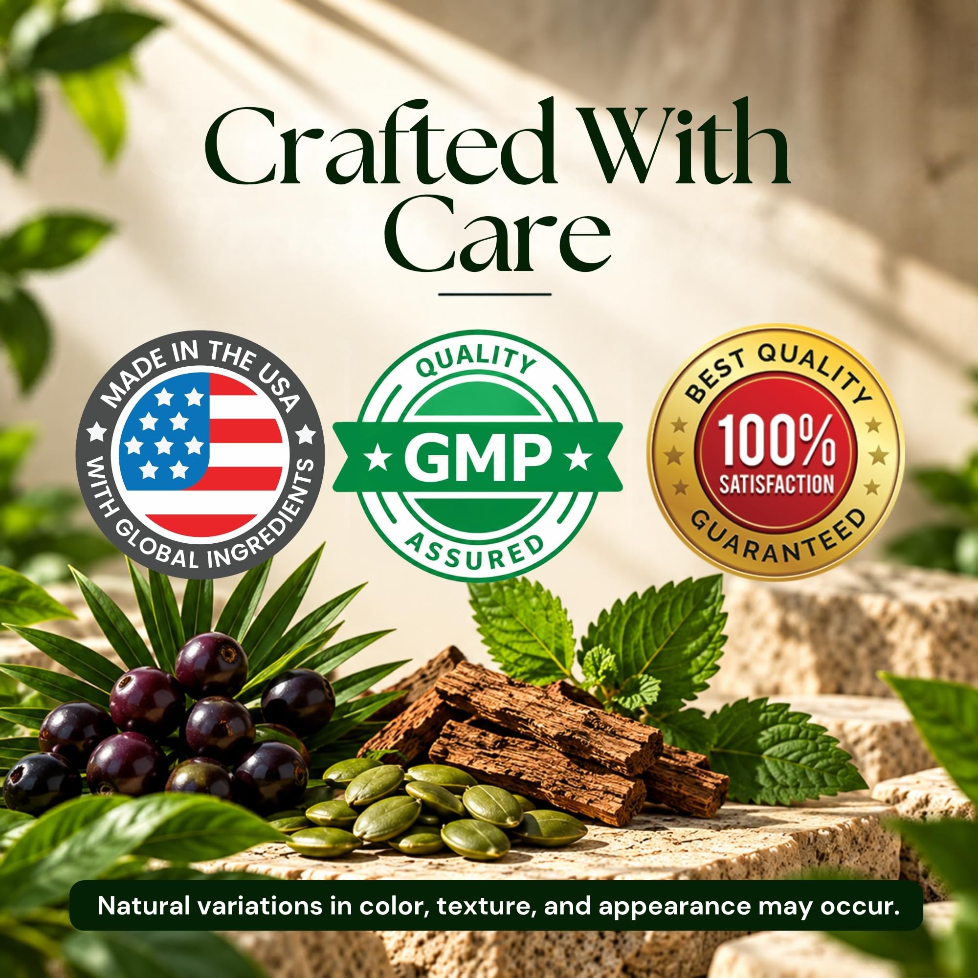 Vitamatic Saw Palmetto Extract 1050 mg, 180 Capsules, Made in USA — Amazon image 7