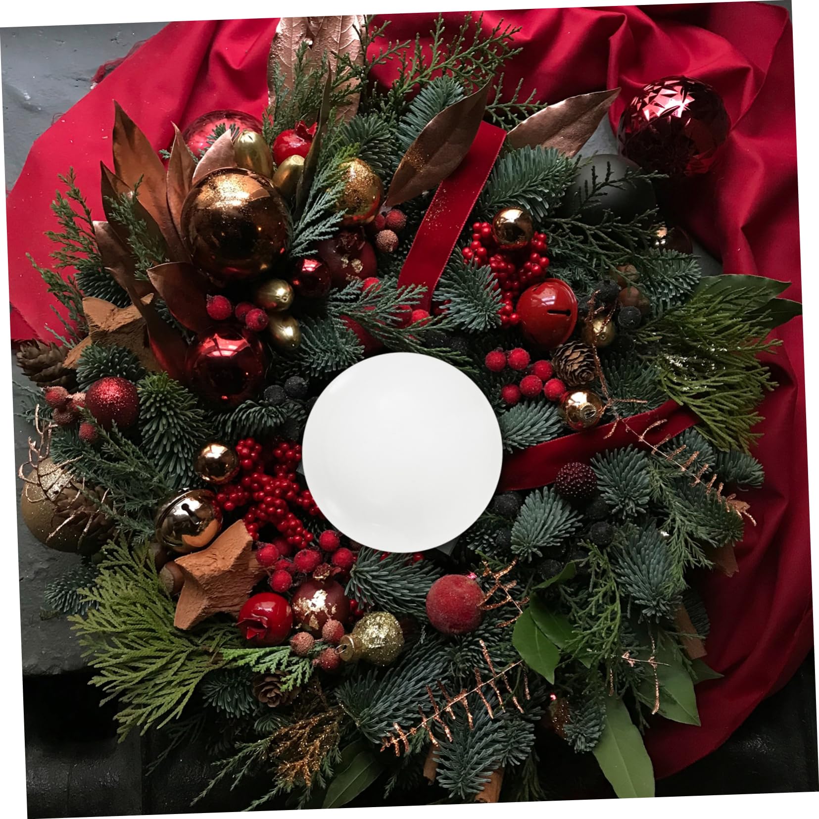 Alipis Reflective Stainless Steel Balls Garden Spheres Large Outdoor Gazing Balls for Gardens Clear