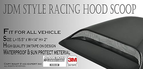 Miniatura 3 de ICBEAMER AERO Dynamic Speed Racer Flujo impermeable con cinta 3M sin taladro, ajuste universal para vehículos de automóvil