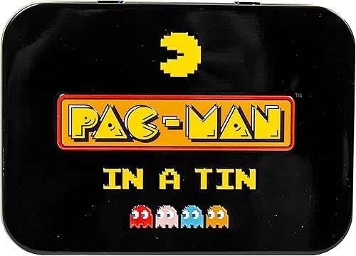 Miniatura 2 de Pac-Man Arcade in a Tin - Classic Pacman Arcade Game. Juego de 8 bits a todo color que incluye pantalla de 4 pulgadas, sonidos originales, juego