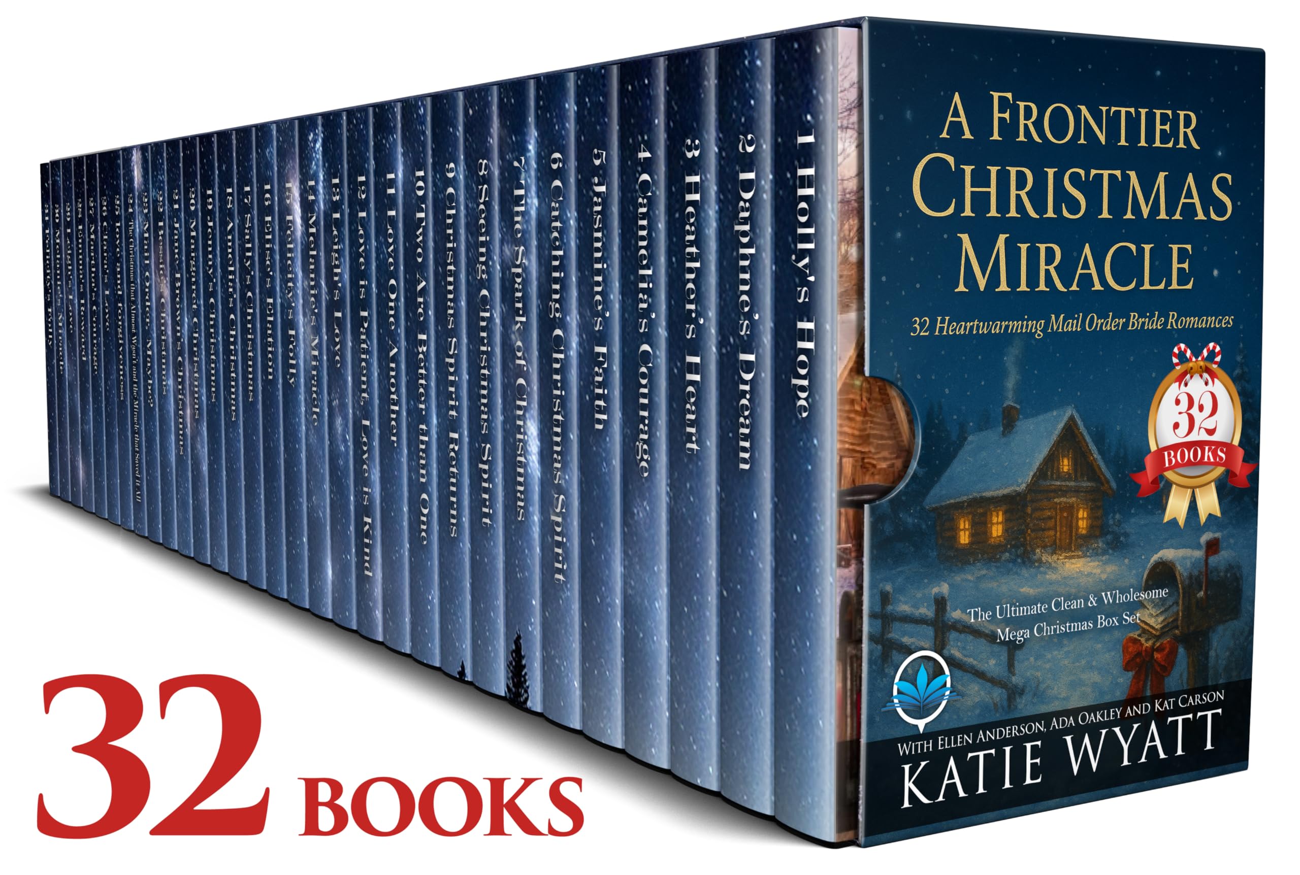 A Frontier Christmas Miracle: 32 Heartwarming Mail Order Bride Romances: The Ultimate Clean & Wholesome Mega Christmas Box Set (Mega Box Set Series Book 30)