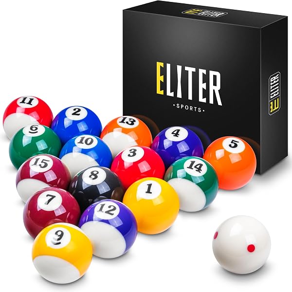 ELITER SPORTS Billardkugeln Set aus Phenolharz