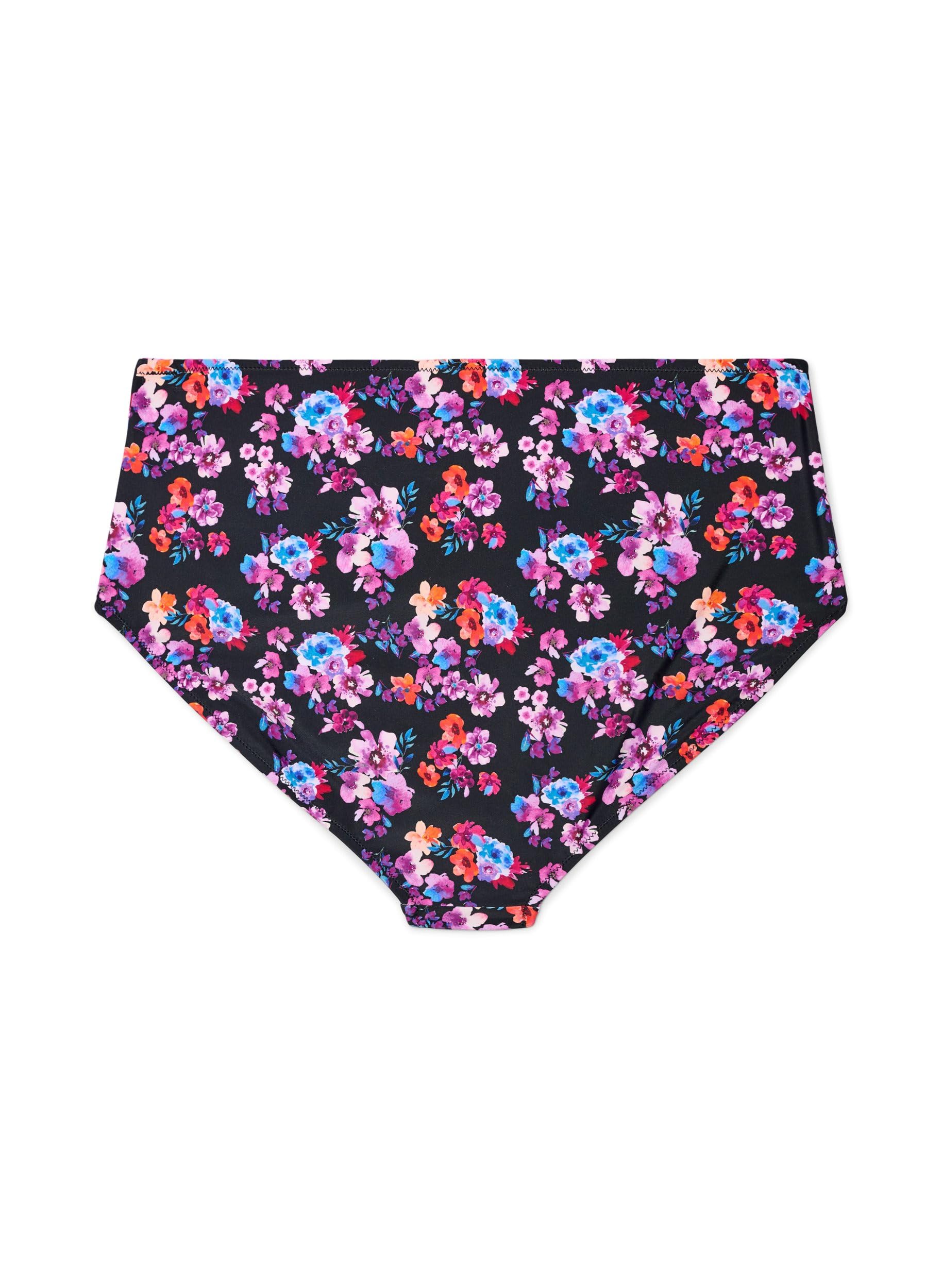Zizzi Swim by Damen Große Größen Bikinihosen Hohe Taille Größe 42-60
