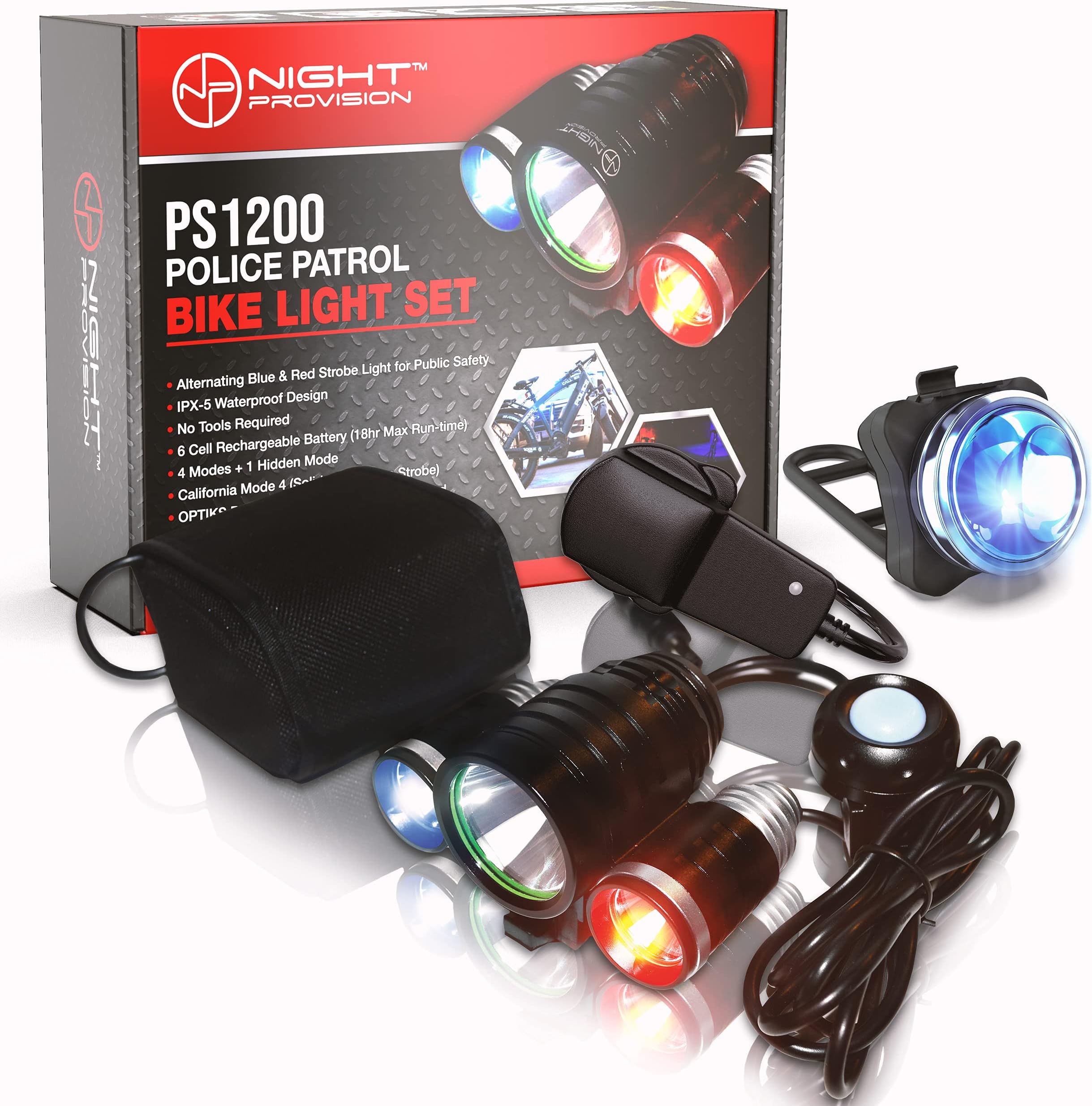 Police Bike Light