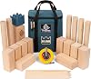 GETMOVIN SPORTS Kubb プレミアムラバーウッドセット バイキング チェス 楽しい アウトドア 庭ゲーム 巨大ボードゲーム ビーチ 芝生 パーティー用