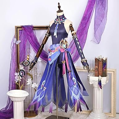 Amazon.co.jp: [CHIASA] ウィッグ追加可 原神 シトラリ コスプレ衣装