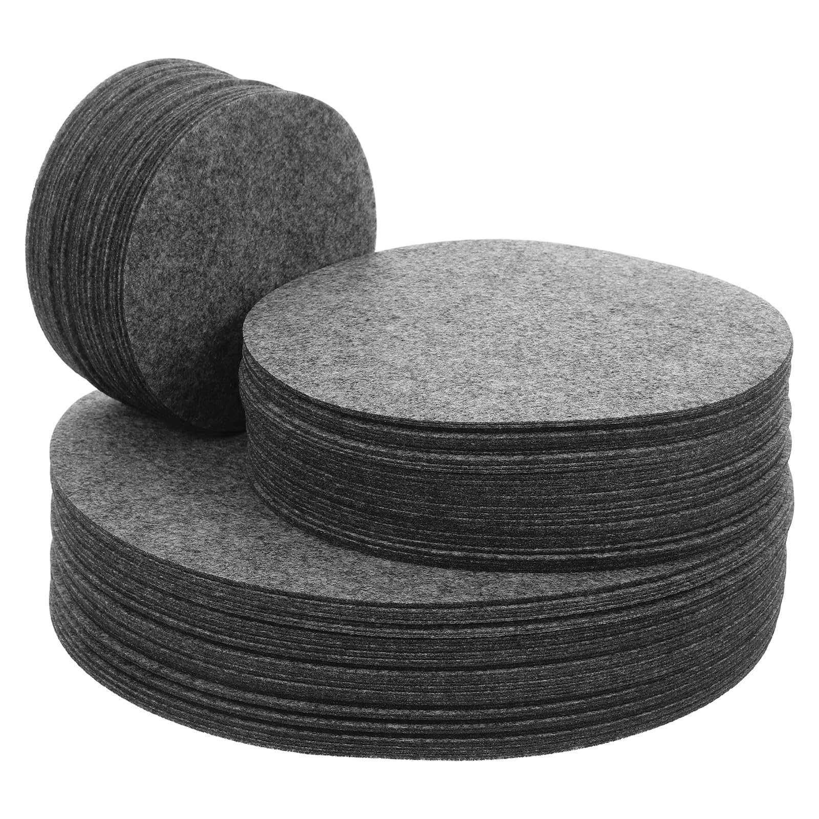 144 Protectores de Ollas y Sartenes de Fieltro Redondos para Cocina en Casa y Restaurante, Separadores de Platos para Evitar Arañazos y Almacenamiento Seguro