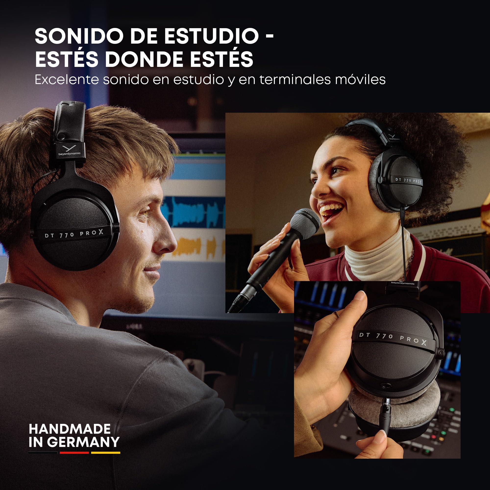 beyerdynamic DT 770 Pro X Casque de Studio circumaural pour l'enregistrement et Le Monitoring (fermé) Fabriqué à la Main en Allemagne