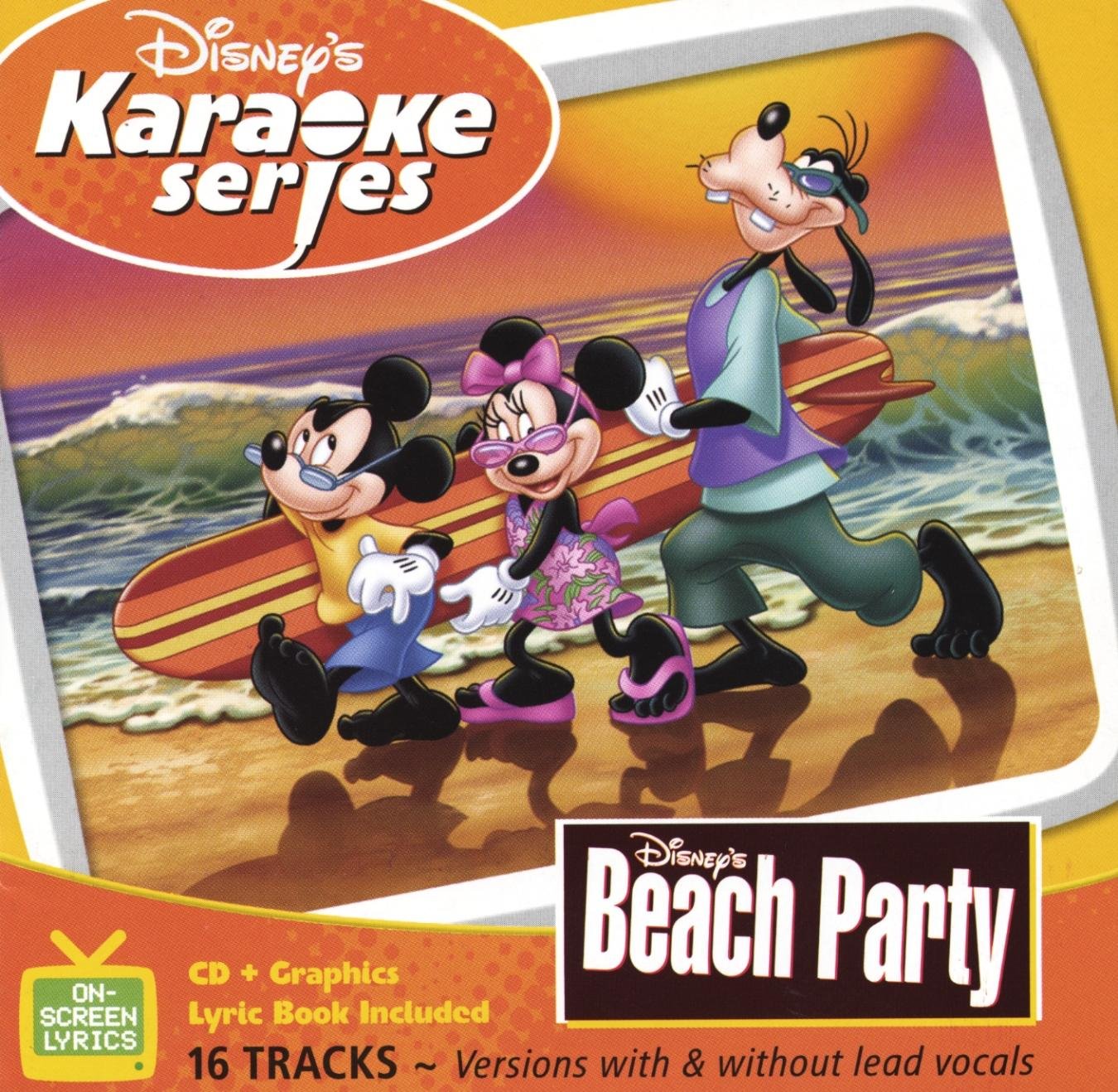 DISNEYS BEACH PARTY [Audio CD] Karaoke
