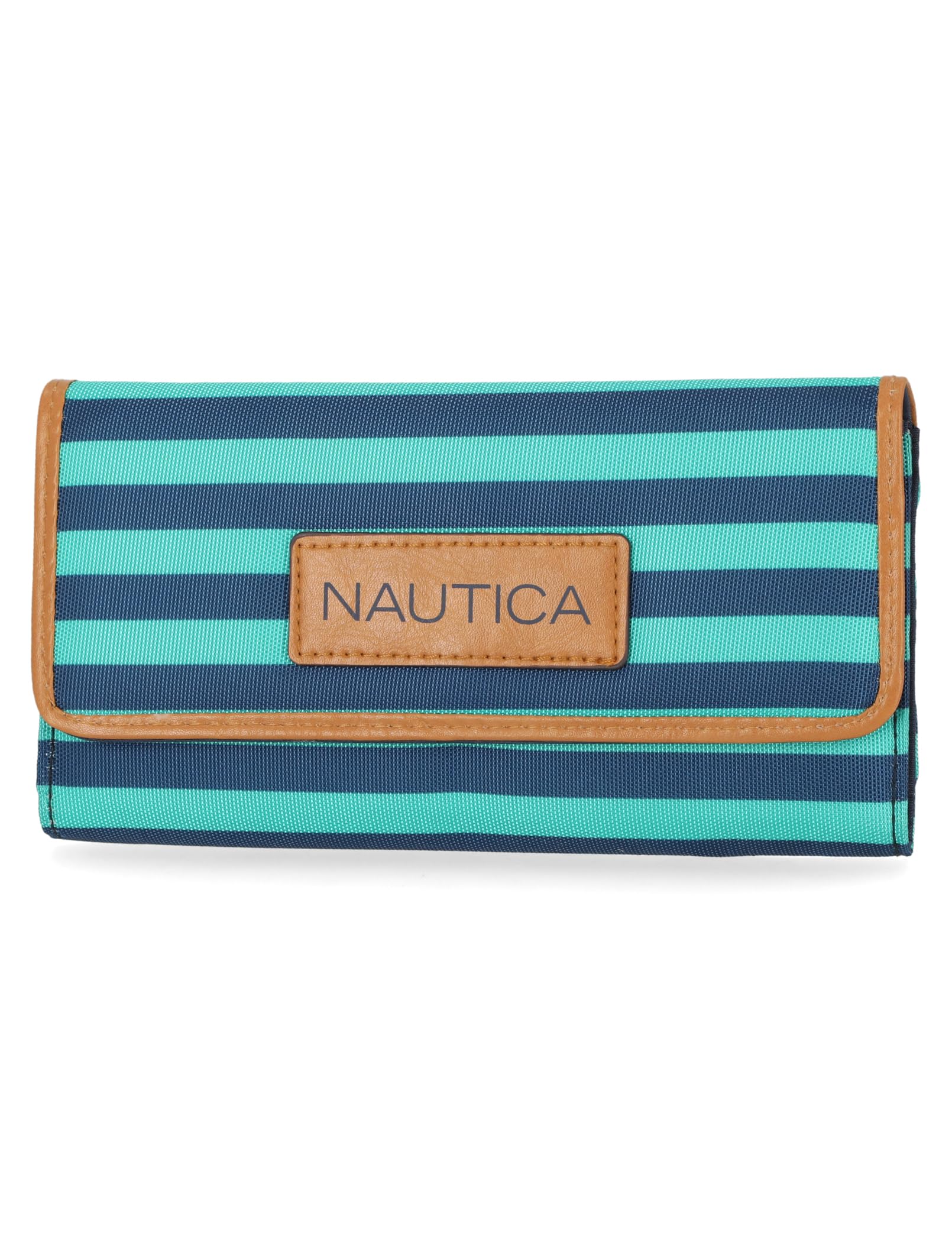 Women's RFID Blocking Clutch Wallet, Grey, 11 Card Slots, Coin Pocket, ID Window, RFID Protection