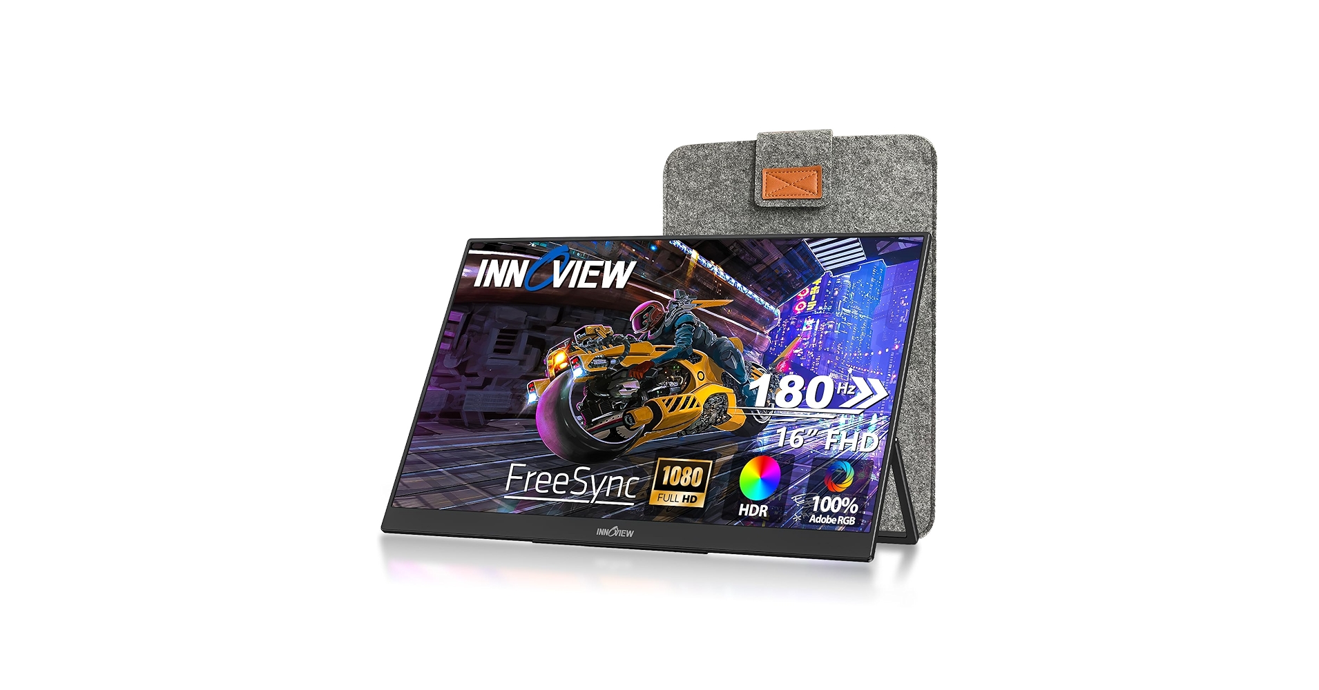 INNVIEW ポータブルモニター Amazon.com: InnoView Portable Monitor, 15.6 Inch FHD 1080P