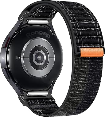 Rongep New Generation Connection Comfort Loop 20mm Cord Compatible with Samsung Galaxy Watch 7 Cord for 7/6/5/4 Series (40mm/44mm) Watch 6/4 Classic (47/43/42mm) Watch 5 Pro Compatible