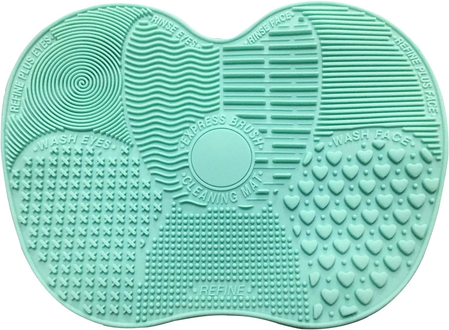 Makeup Brush Cleaner, Mouchelion Silicon Makeup Brush Cleaning Mat Cosmetic Brush Cleaning Pad
