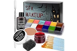 Professional Halloween SFX Makeup Kit: Unleash Your Inner Monster