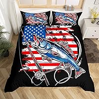 Vista 39 de Feelyou Juego de funda de edredón de rana con diseño de anfibios tropicales, funda de edredón con temática de animales 3D para niños y niñas