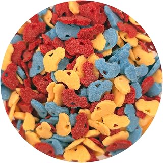 NCS Red, Yellow, and Blue Automobile Car Vehicle Edible Candy Sprinkles, 8 ounces
