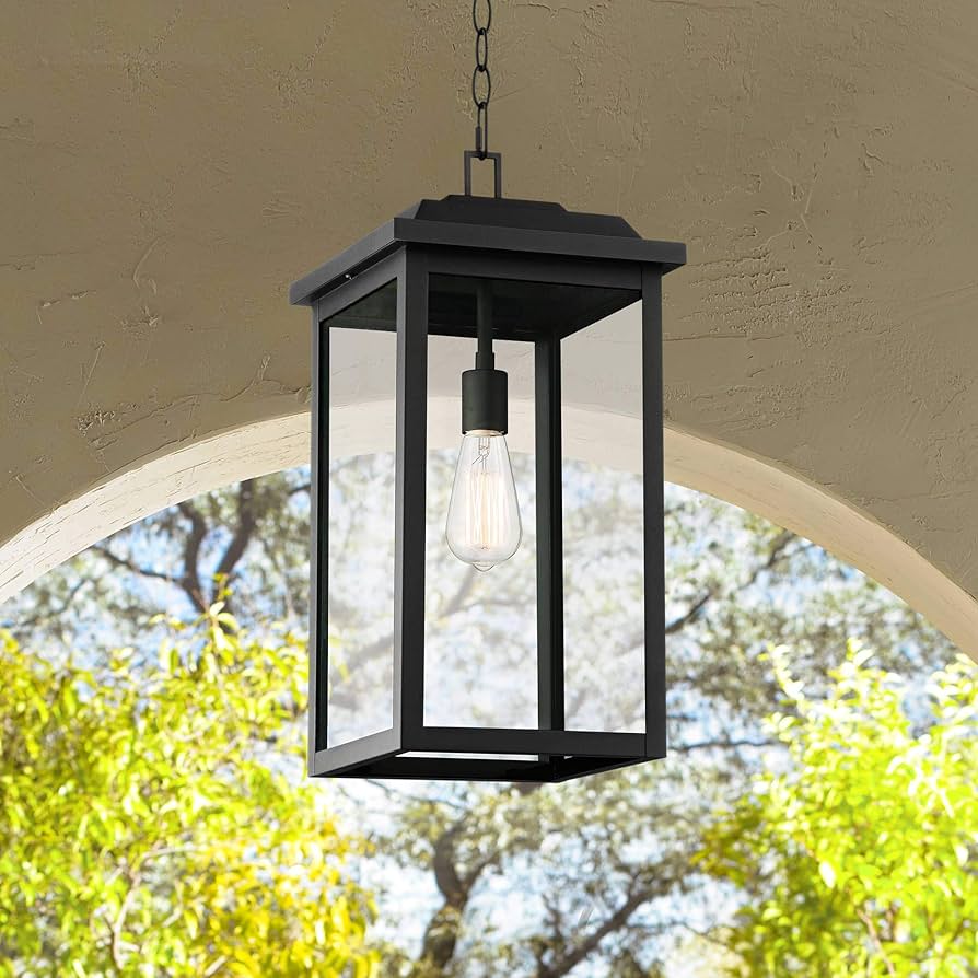 NEIGHBORHOOD PINT GLASS 2個 UHP1172 Hammered Outdoor Pendant Light, 8