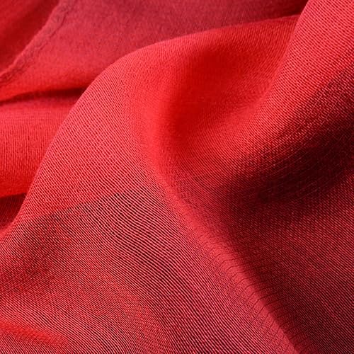 Miniatura 4 de Bufanda de seda de algodón, elegante, suave, bufandas de sombra de color para mujer