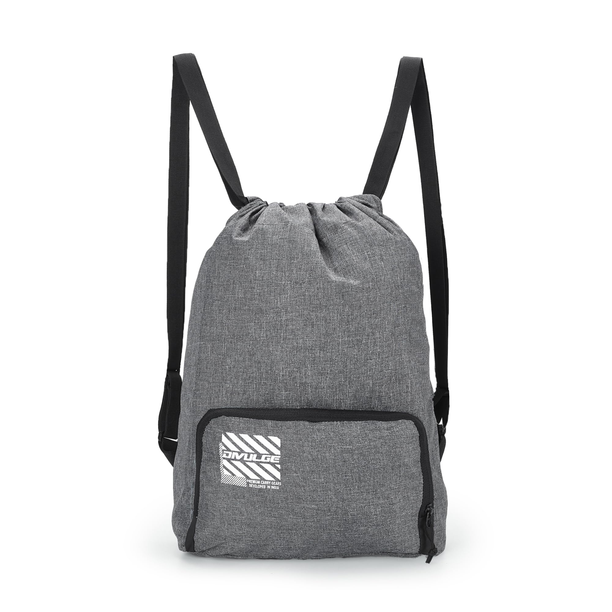 DIVULGEDrawstring Daypack Bag Sports Backpack Gym Bag, Backpack and Multi Utility Bag for Running, Outdoor and Indoor Sports