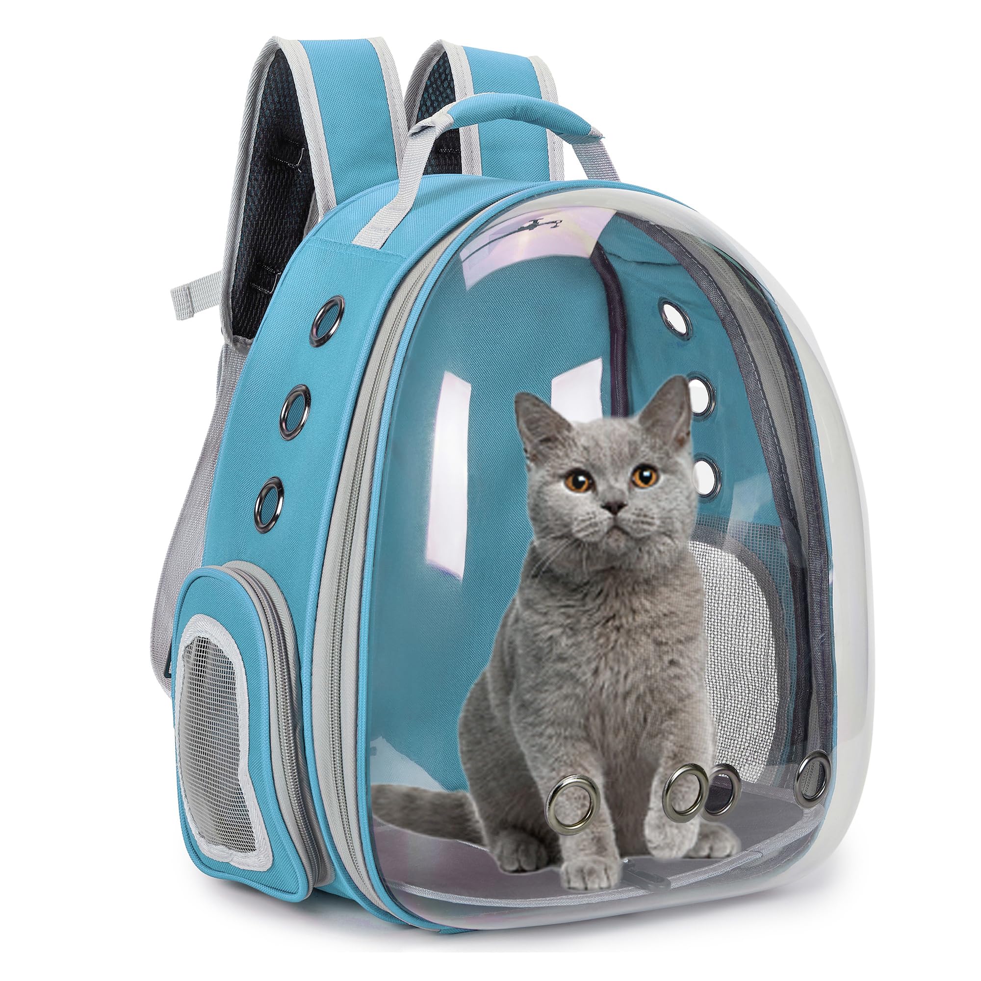 Cat Bubble Backpack Carrier for Small Medium Dogs Cats Carrying Bag, Airline Approved Pet Travel Carrying Bag Dog Hiking Walking Outdoor Backpack (