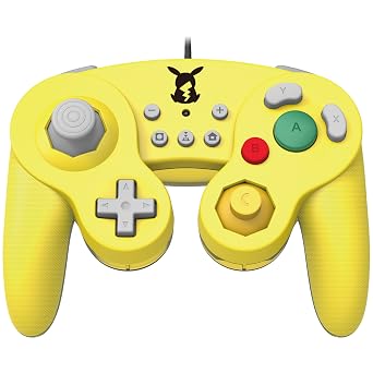 HORI Nintendo Switch Battle Pad Pikachu Gamecube Style Controller - Nintendo Switch
