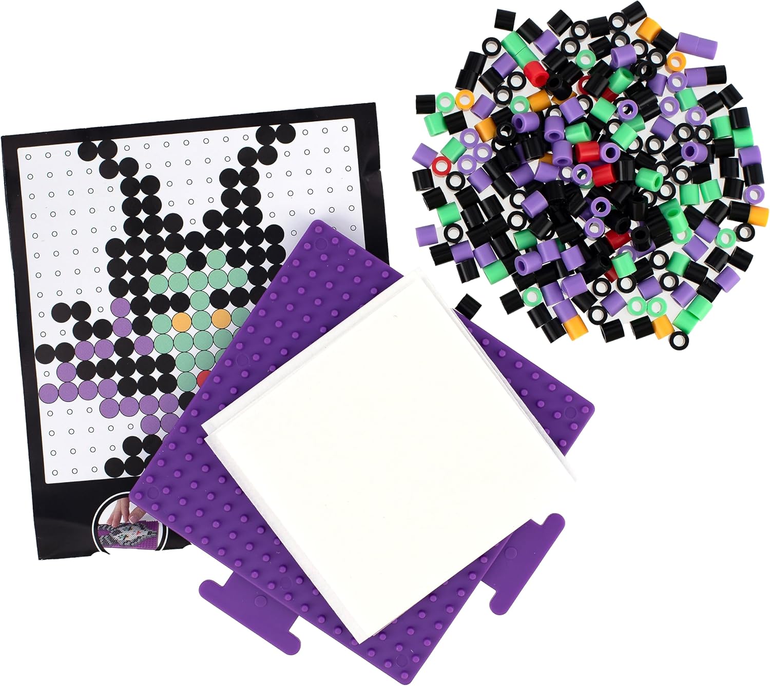 Perler 80-53556 Disney's Maleficent Fused Bead Activity Kit, Multicolor, 227 Pieces