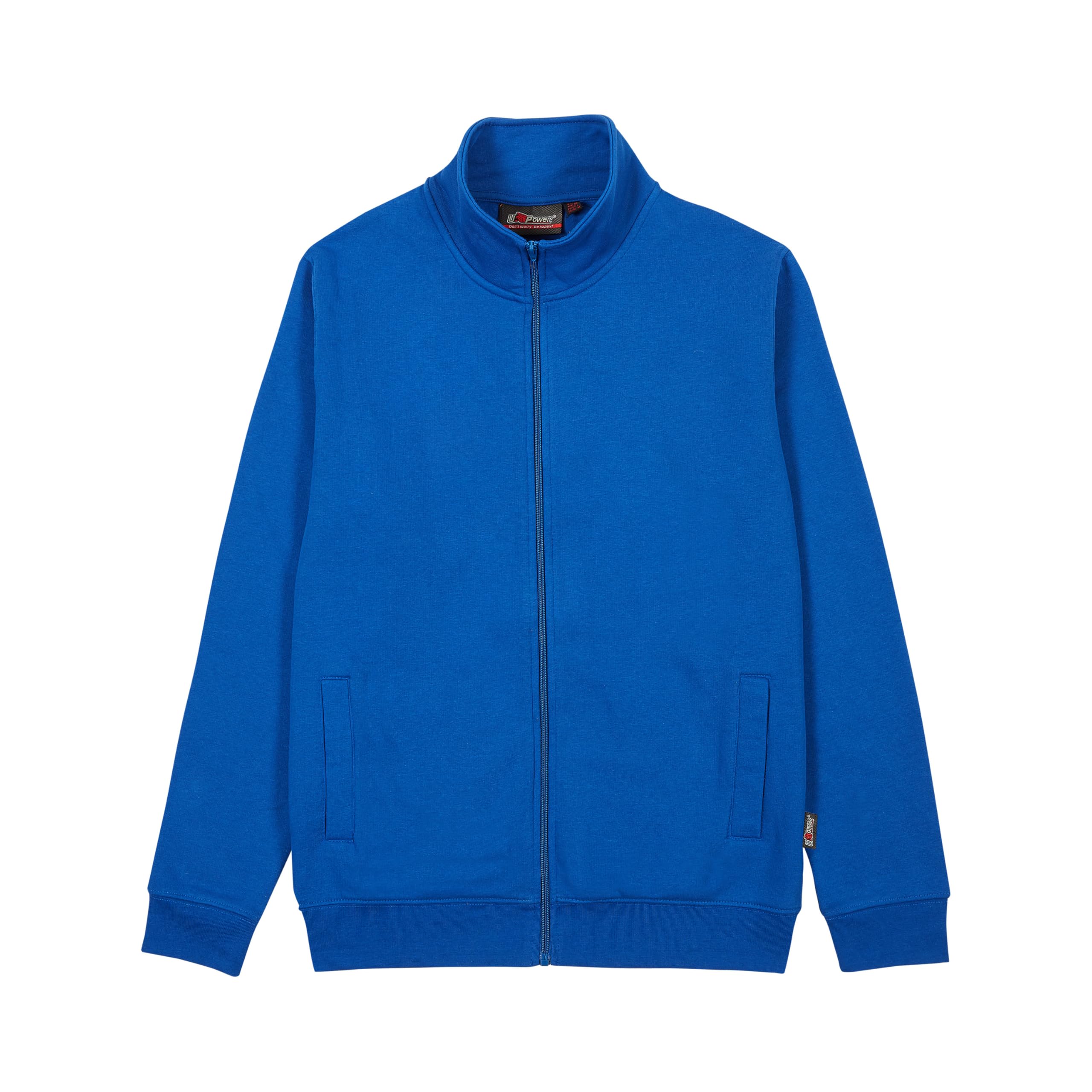U POWER Felpa Da Lavoro Anuta, Full Zip, Estiva, Ottima Traspirabilità, 80% Cotone E 20% Poliestere U-POWER | Felpa da lavoro ANUTA, Full Zip, estiva, ottima traspirabilità, 80% cotone e 20% poliestere Uomo
