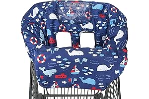 2-in-1 Shopping Cart and High Chair Cover
