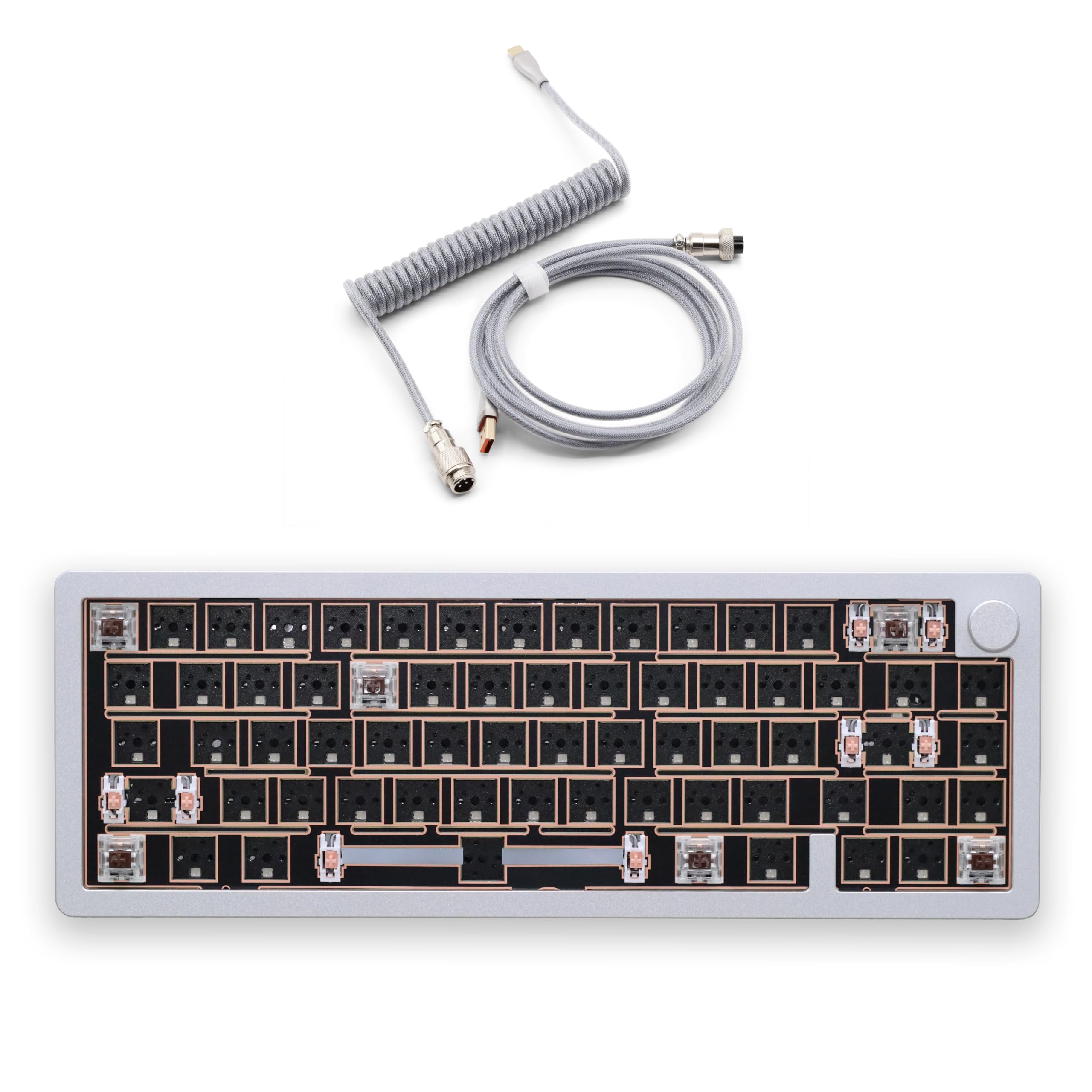 Glacier Weikav HJS AL65, 65% Compact Layout Wireless/Wired