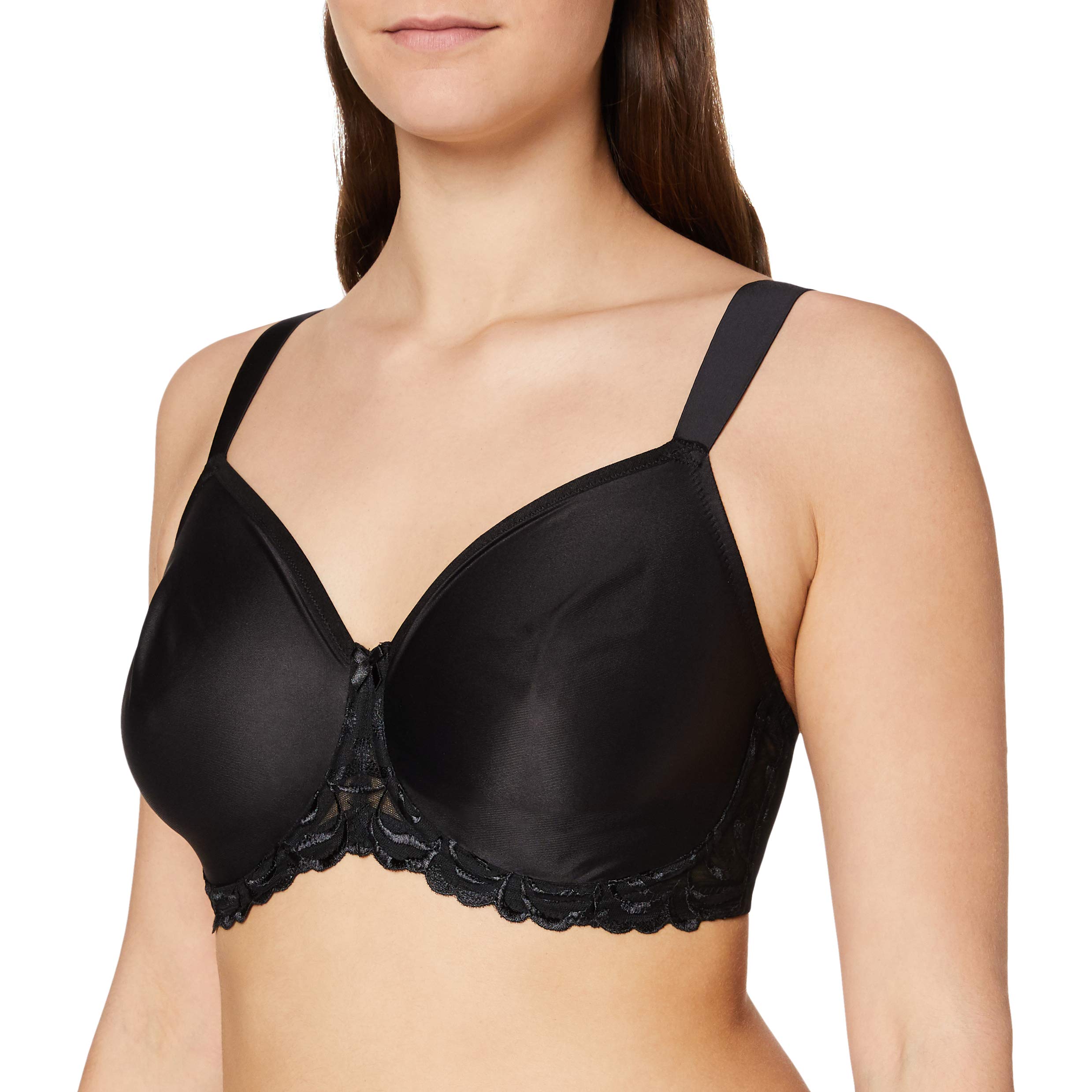 Triumph Women's Black Modern Finesse W01, Minimizer Bra, 34C