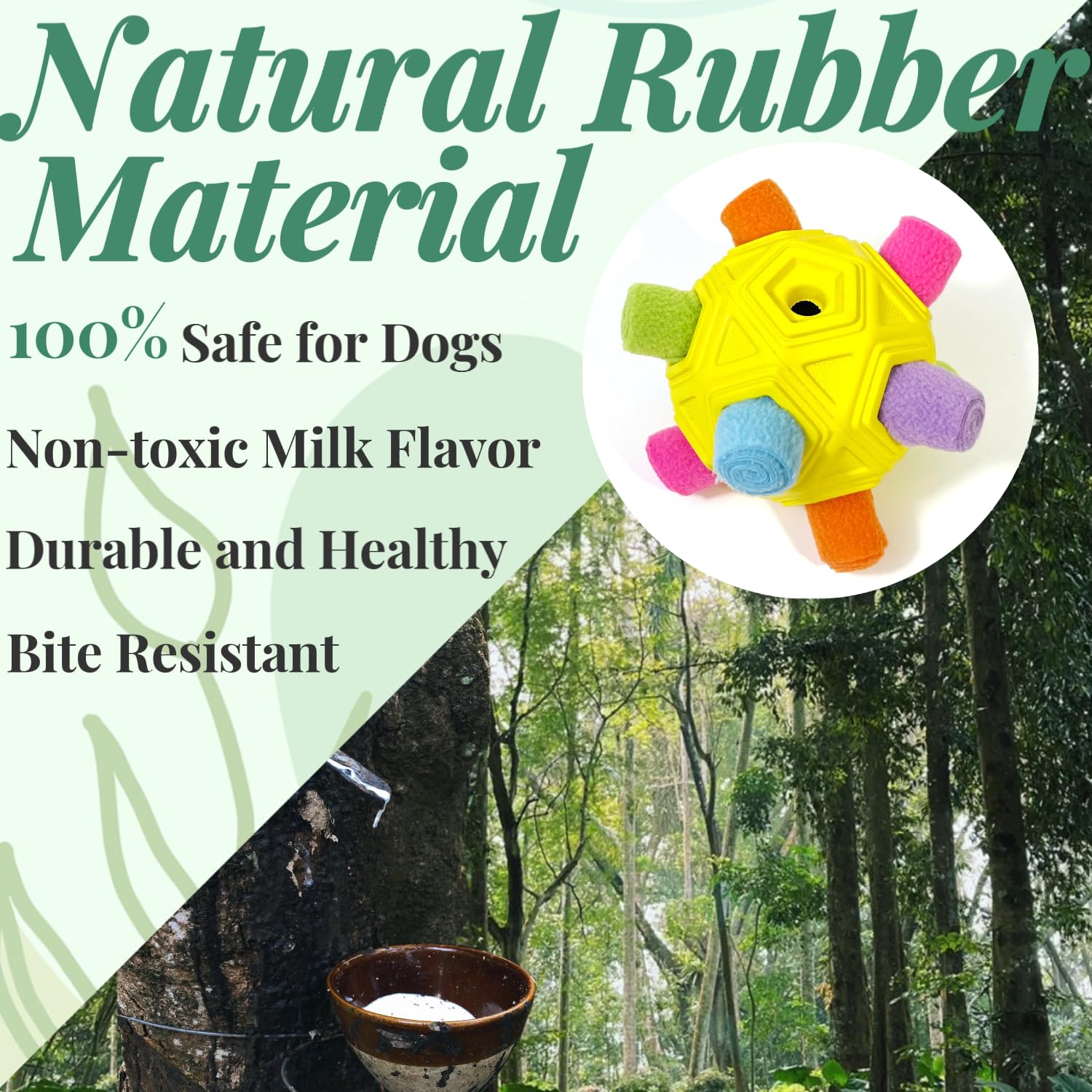 Pelota de olfateo para perros, juguete interactivo irrompible, tapete de olfateo para cachorros, dispensador de golosinas para cachorros, rompecabezas de alimentación lenta, juguetes para