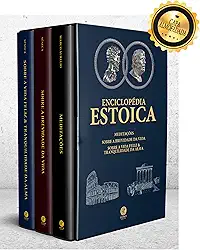 Biblioteca Estoica - Box com 3 Livros - Edição de Luxo Almofadada