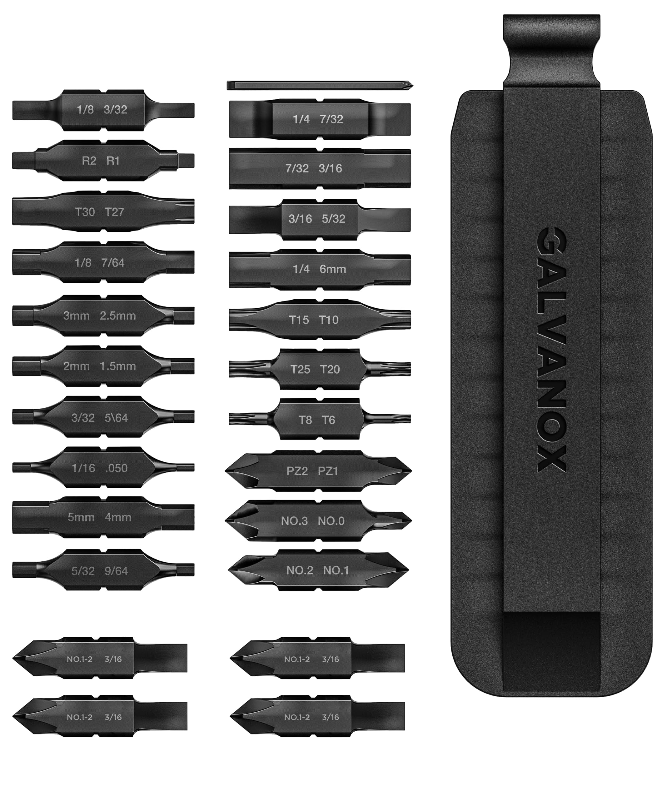 Amazon | Galvanox 両面ビットセット レザーマンマルチツール用