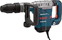 Bosch 11321EVS SDS-Max Demolition Hammer - 9.6 ft-lbs Impact, 13 Amp, Vibration Control for Concrete Breaking