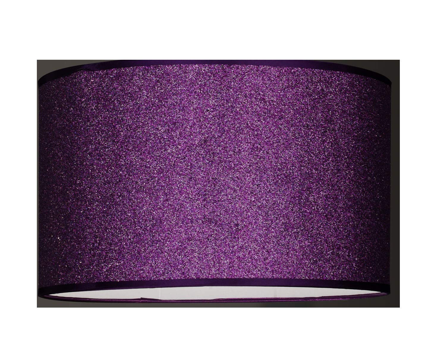 Stl Purple, Red, Silver, Pink Purple Glitter Easy Fit Ceiling Light Shade