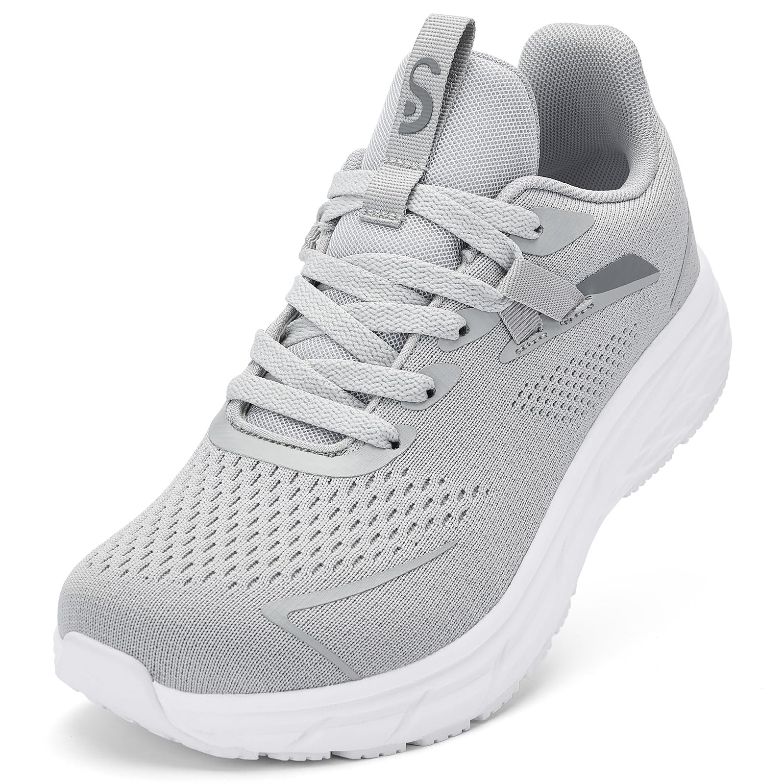 Slow Man Wide Toe Box Mens Walking Sneakers Wide Width Running Shoes Gym Workout Tennis Shoes for Wide Feet