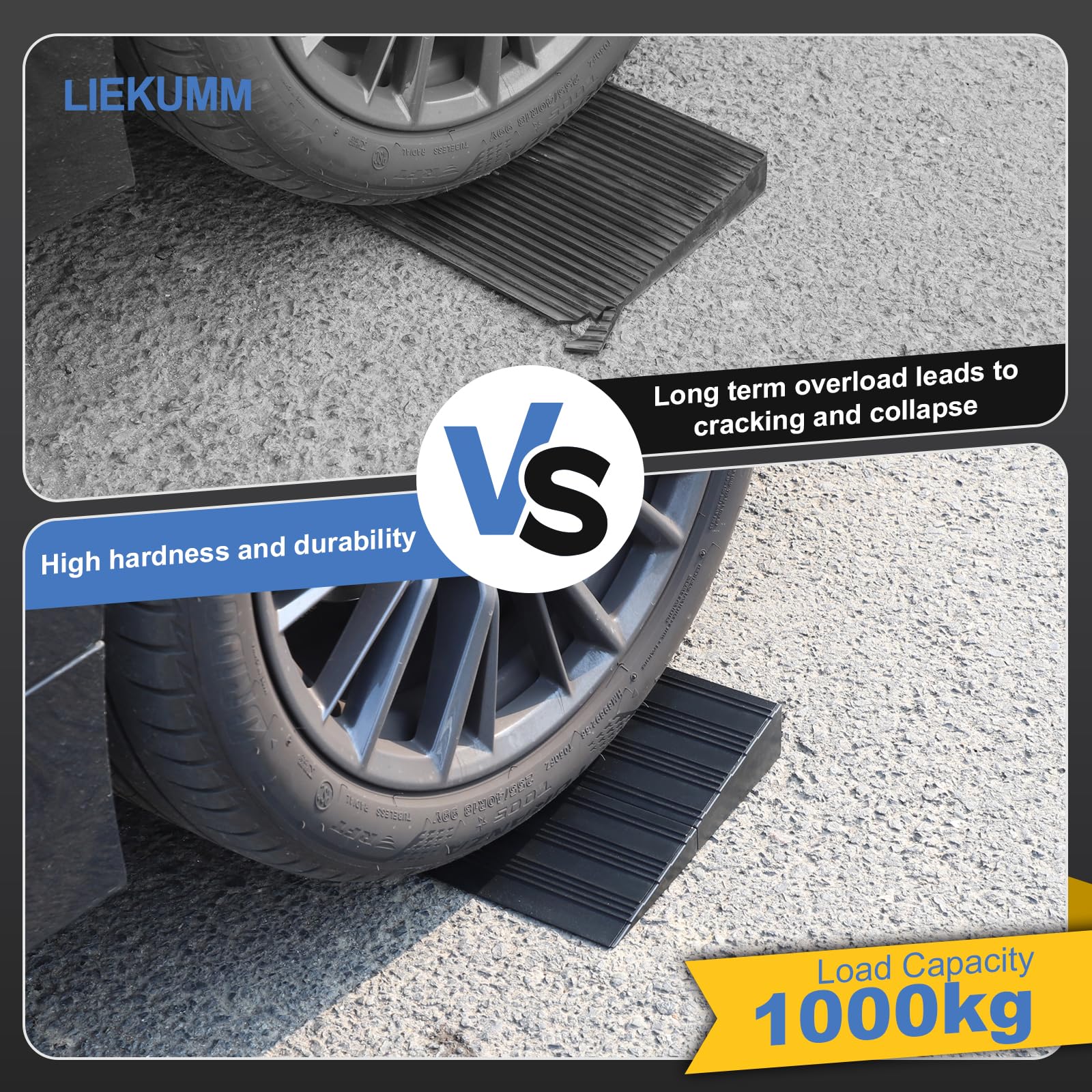 LIEKUMM 5 Cm Rise Aluminium Threshold Ramp, 1000 Kg Capacity - View #11