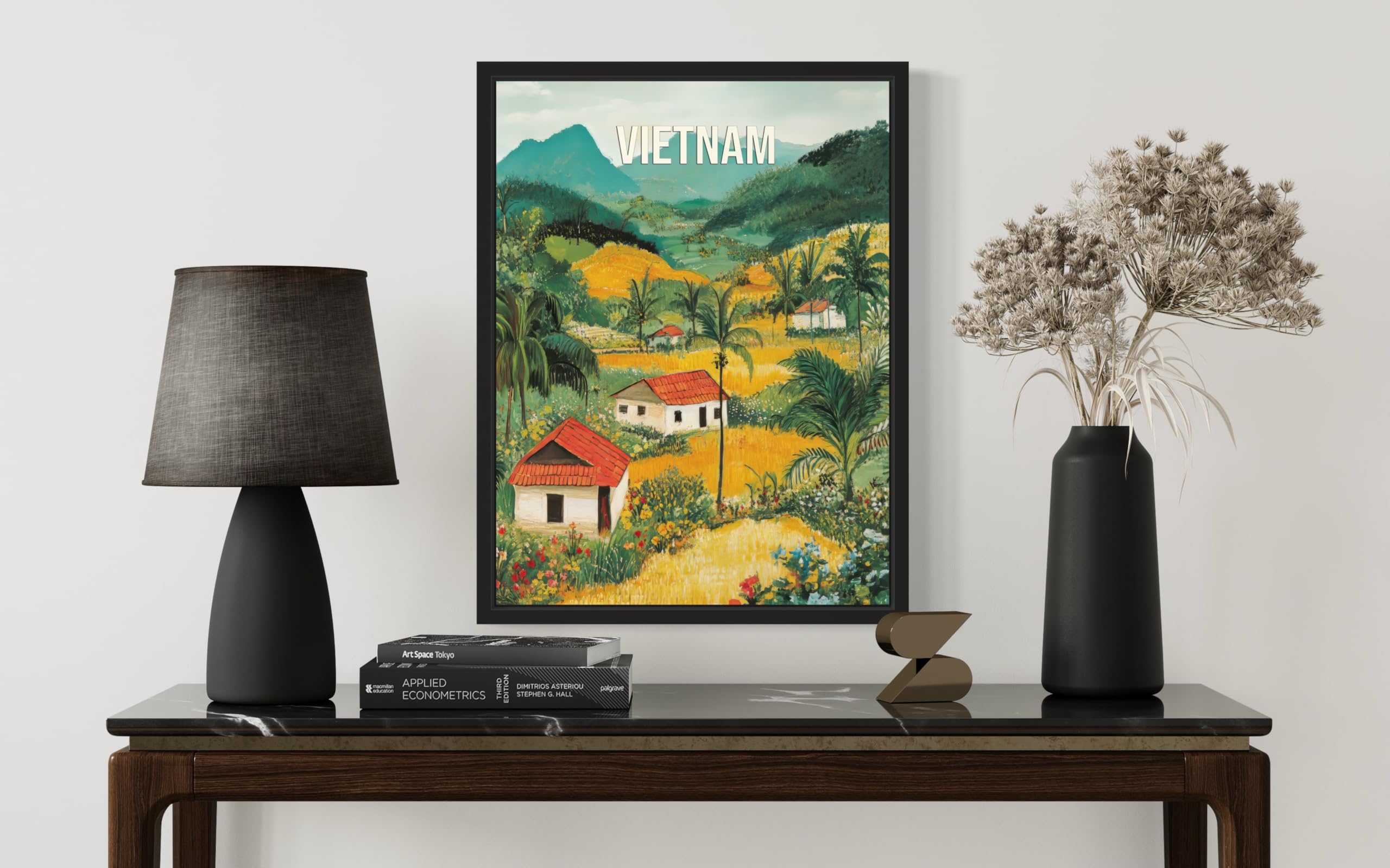 Amazon.com: Vietnam Countryside Wall Art Poster Print, Rural