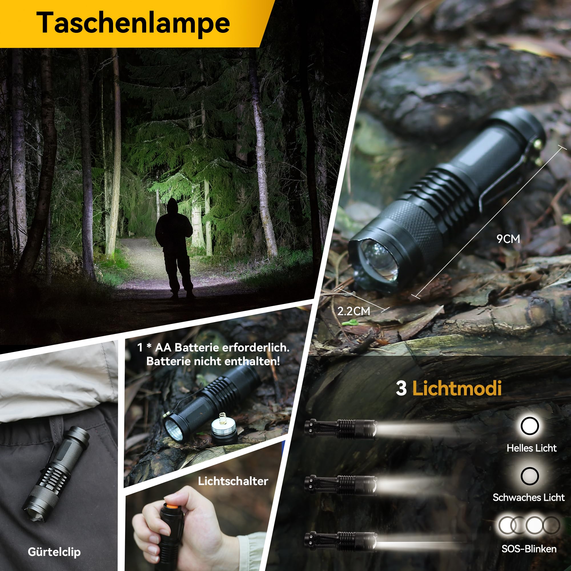 14 in 1 Survival Kit Mehrzweck-Survival-Kit, Erste-Hilfe-Set für Outdoor-Sport, Camping, Bergsteigen, Feuerstein/Thermodecke/Pfeife