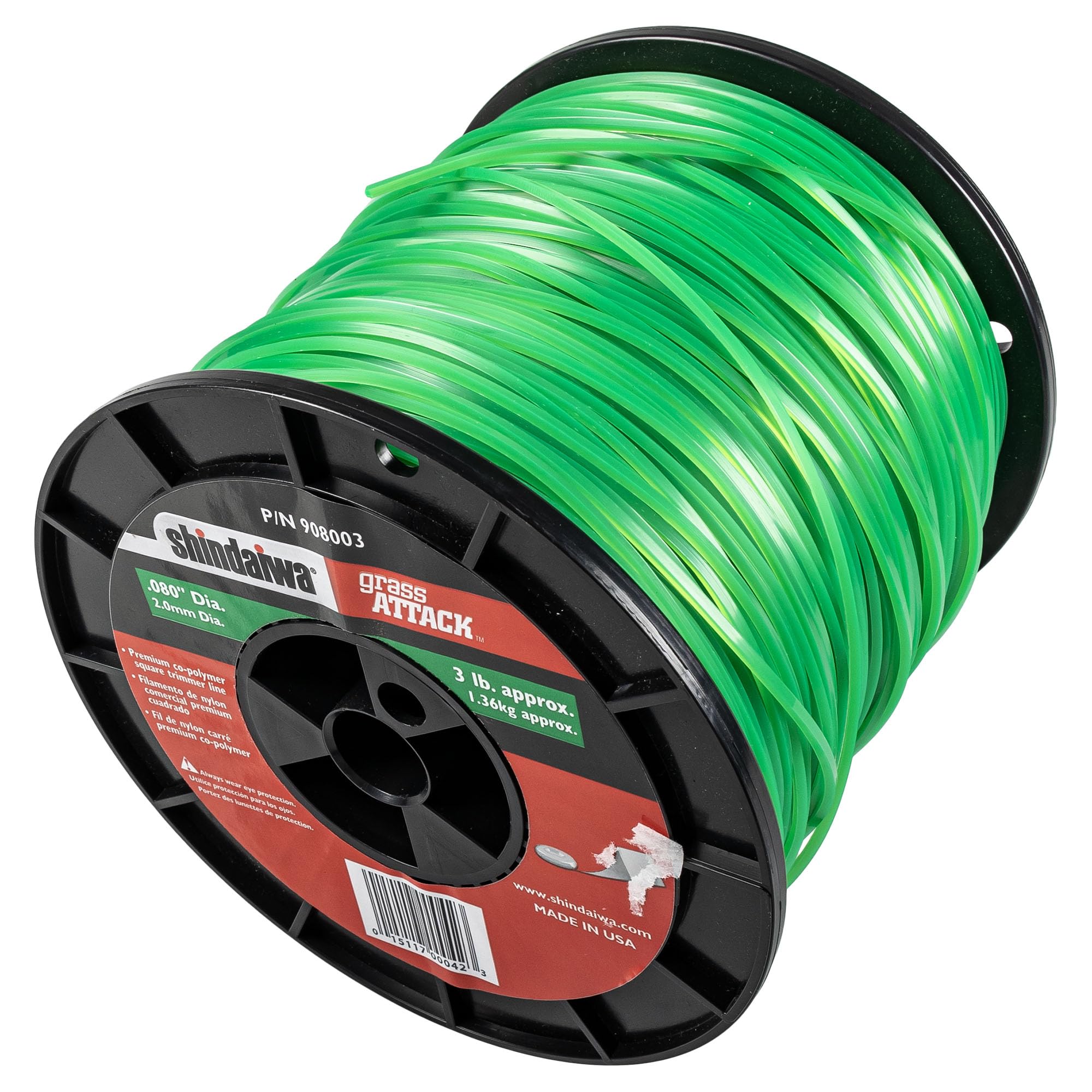 Shindaiwa 908003 .080 3 POUND SPOOL TRIMMER LINE
