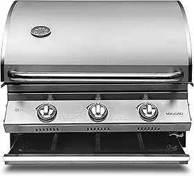 SUGGAR CHURRASQUEIRA PARA BANCADA INOX À GÁS CH3001IX