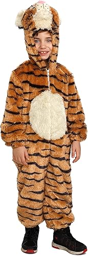 Miniatura 5 de Dress Up America Disfraz de tigre - Disfraz de tigre de peluche para niños y niños pequeños