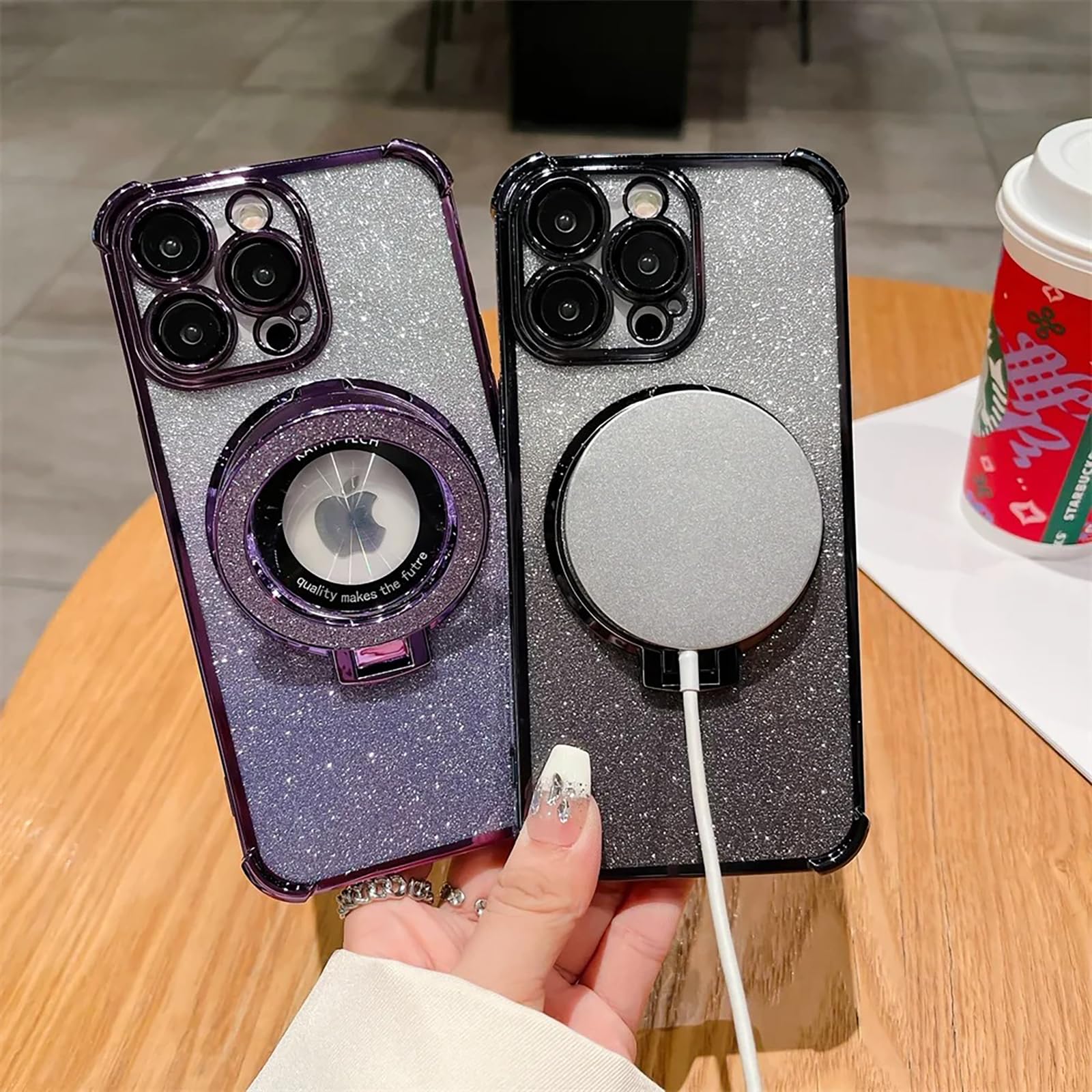 Amazon.com: HUHUCASE for iPhone 11/12/13/14/15/16/17 Pro Max Plus