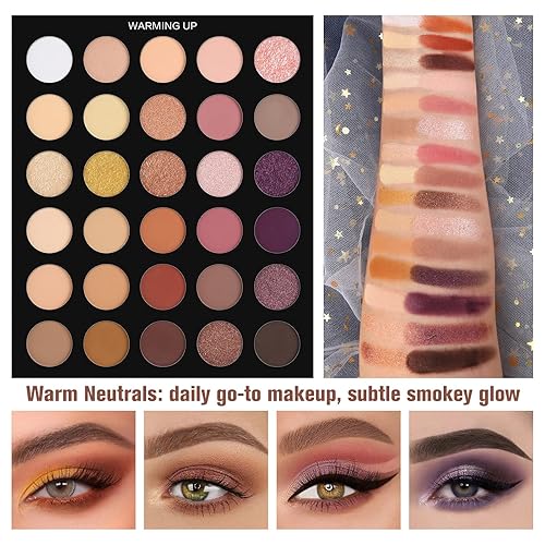 Miniatura 2 de UCANBE Pretty All Set Eyeshadow Palette Pro 86 Colors Makeup Kit Matte Shimmer Eye Shadow Highlighters Contour Blush Powder All In One Makeup Pallet