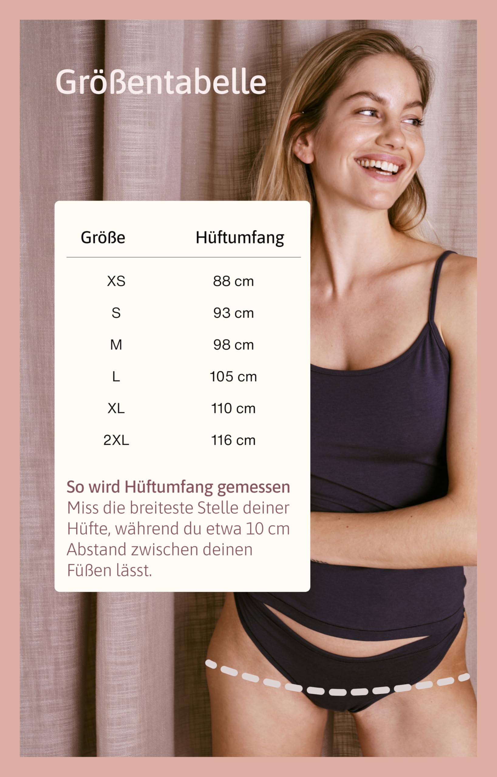 String Damen 3er Pack | Bambus Unterhosen Damen | Temperaturregulierende und Feuchtigkeitsabsorbierende Damen-Unterhosen | FSC®-zertifizierter Damen String | Damen Slips Mehrpack